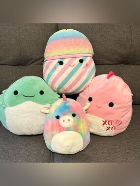 Assorted Lot of 4 Squishmallows
